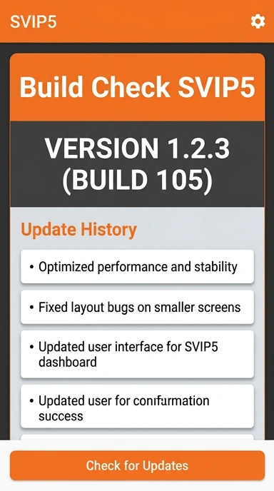 Riwayat Versi svip5 untuk Pengguna Android Indonesia